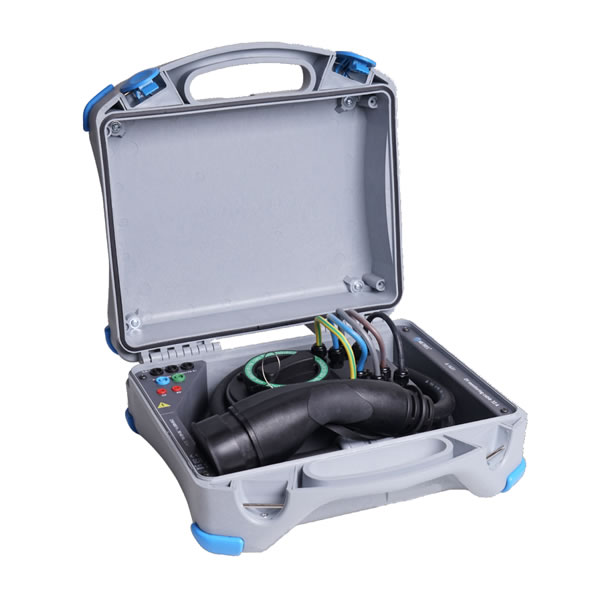 Caja de bornes para diagnosticar cargador embarcado VE