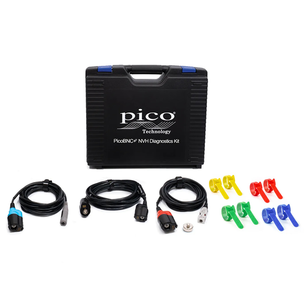 NVH conector BNC+ Kit Básico con maletín, diagnosticar ruido, vibraciones (PQ427) (B)