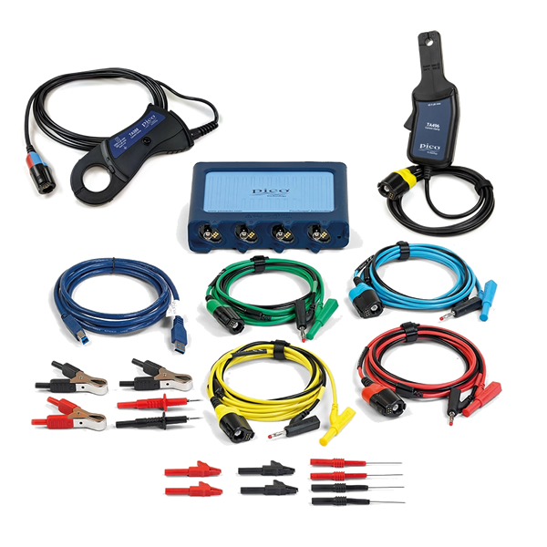Ociloscopio pico PQ176 + pinza AMP 2000A + piza AMP 60A